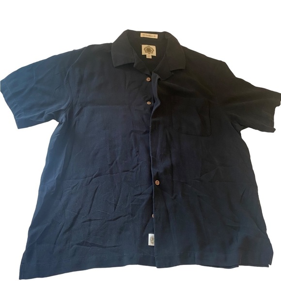 TOMMY Bahama washable Silk shirt size Large - Picture 1 of 5